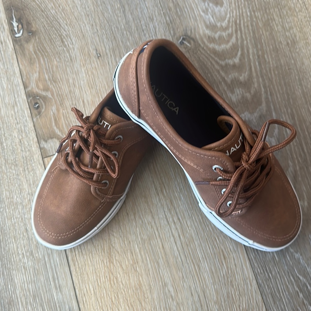 Boys Nautica dress boat shoes